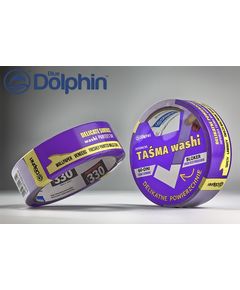Малярная лента 29мм х 25м Blue Dolphin Washi Delicate фиолетовая, фото  | SNABZHENIE.com.ua