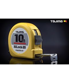 Рулетка строительная TAJIMA HI LOCK L25-100, 10м x 25мм, фото  | SNABZHENIE.com.ua