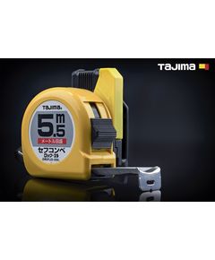 Рулетка будівельна 5,5м х 25мм TAJIMA (Японія) HI LOCK з тримачем на ремінь, фото  | SNABZHENIE.com.ua