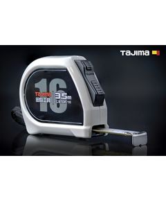 Рулетка будівельна 3,5м х 16мм TAJIMA (Японія) SIGMA автостоп посилена стрічка, фото  | SNABZHENIE.com.ua