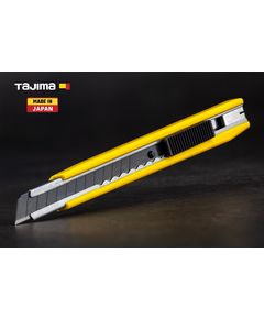 Нож канцелярский TAJIMA 9 мм LC303B с автоматическим фиксатором, фото  | SNABZHENIE.com.ua