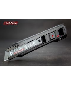 Нож строительный 18мм с автофиксацией и стопором Woodpecker FD-7822, фото  | SNABZHENIE.com.ua