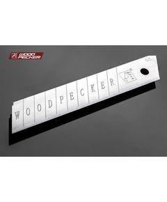 Лезвя для ножа 18мм Woodpecker сірі 50шт FD-01, фото  | SNABZHENIE.com.ua