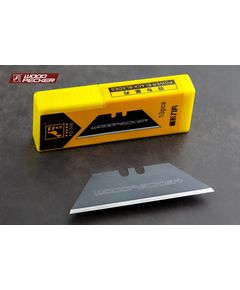 Лезвие трапеция черное ультра острое Woodpecker 10 шт. FD-506, фото  | SNABZHENIE.com.ua