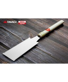 Ручная пила по дереву TAKAGI GISUKÉ Компактная Рёба 180 мм, 17/9 TPI, фото  | SNABZHENIE.com.ua