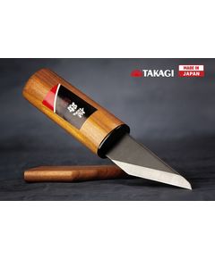 Нож для резьбы по дереву TAKAGI Kiridashi 75 мм, фото  | SNABZHENIE.com.ua