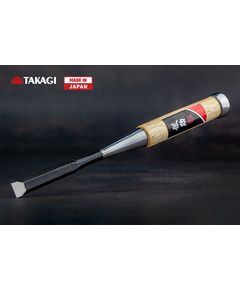 Японская стамеска долото 12 мм TAKAGI GISUKÉ Premium, фото  | SNABZHENIE.com.ua