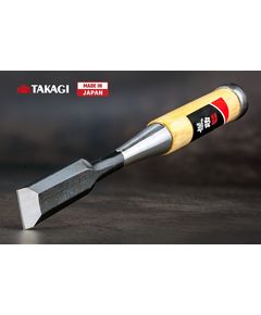 Японська стамеска долото 24 мм TAKAGI (Японія) GISUKÉ Premium ударна, фото  | SNABZHENIE.com.ua