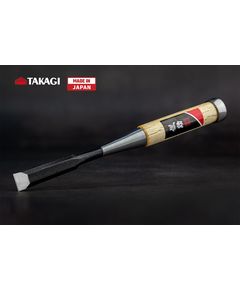 Японське долото 15 мм TAKAGI (Японія) GISUKÉ Premium ударне, фото  | SNABZHENIE.com.ua