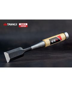 Японская стамеска долото 30 мм TAKAGI GISUKÉ Premium ударная, фото  | SNABZHENIE.com.ua