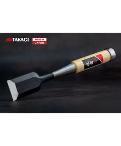 Японская стамеска долото 36 мм TAKAGI GISUKÉ Premium ударная, фото  | SNABZHENIE.com.ua