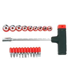 Насадки та змінні головки з тримачем, набір 21 шт. 1 уп. Top Tools, фото  | SNABZHENIE.com.ua