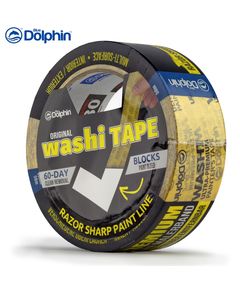 Малярная лента 30мм х 50м Blue Dolphin WASHI XF7, фото  | SNABZHENIE.com.ua