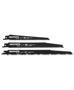 Пильное полотно GRAPHITE HCS для сабельной пилы, 3 шт., фото  | SNABZHENIE.com.ua