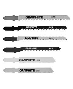 Набор полотен для электролобзика T-хвостовик 6 шт. GRAPHITE 57H754, фото  | SNABZHENIE.com.ua