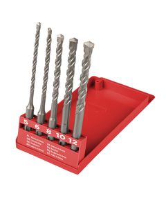 Свердло по бетону, SDS Plus, 5-12 x 160 мм, S4, набір 5 шт Top Tools, фото  | SNABZHENIE.com.ua
