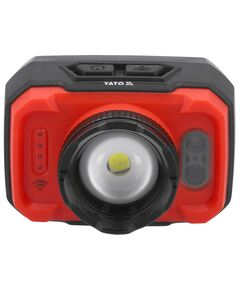 Налобный фонарь YATO, диодный, 3 режима, питание Li-Po 3,7 В, 1,2 Ач, фото  | SNABZHENIE.com.ua