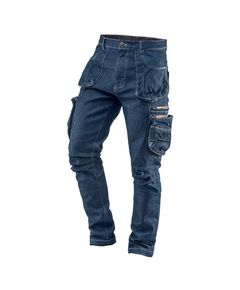 Рабочие брюки DENIM с 5 карманами, размер M, фото  | SNABZHENIE.com.ua