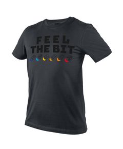 Футболка FEEL THE BIT с принтом, размер XXXL, модель NEO 81-641-XXL, фото  | SNABZHENIE.com.ua