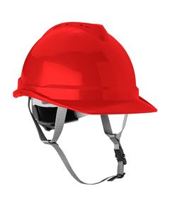 Каска промышленная оранжевая с подбородным ремнем 97-224, фото  | SNABZHENIE.com.ua