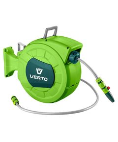 Шланг с автоматической намоткой 1/2, 20 м + 2 м VERTO 15G891, фото  | SNABZHENIE.com.ua