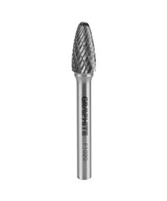 Фреза по металу HM тип Ф, 10x20 мм, хвостовик 6x45 мм GRAPHITE 55H371, фото  | SNABZHENIE.com.ua