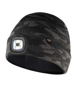 Шапка с фонариком CAMO URBAN 81-632, двухслойная, стильная и удобная, фото  | SNABZHENIE.com.ua