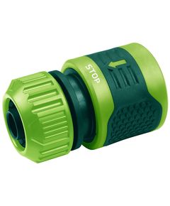 Муфта с автостопом 1/2-5/8 двухкомпонентная VERTO 15G731, фото  | SNABZHENIE.com.ua