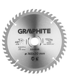 Лезвия для погружных пил GRAPHITE 165x20 мм, 48 зубьев, фото  | SNABZHENIE.com.ua