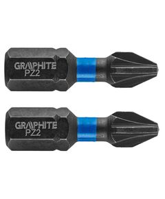 Биты ударные PZ2 25 мм, 2 шт. GRAPHITE, фото  | SNABZHENIE.com.ua