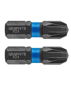Биты ударные GRAPHITE PZ4, 25 мм, 2 шт., фото  | SNABZHENIE.com.ua