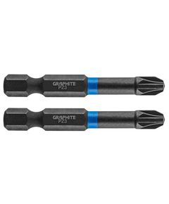 Биты ударные PZ3 50 мм, 2 шт. GRAPHITE 56H523, фото  | SNABZHENIE.com.ua