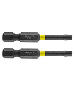 Биты ударные TX20, 50 мм, 2 шт. GRAPHITE, фото  | SNABZHENIE.com.ua
