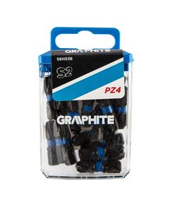 Ударные биты PZ4, 25 мм, 20 шт. GRAPHITE (56H536), фото  | SNABZHENIE.com.ua