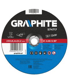 Шлифовальный диск по металлу 230x6.4x22.2 мм, 27 A24-S-BF 57H717, фото  | SNABZHENIE.com.ua