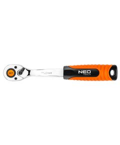 Ключ трещоточный 1/4 NEO 90 зубов, фото  | SNABZHENIE.com.ua