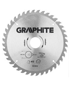 Диск отрезной GRAPHITE 180x30 мм, 40 зубьев, фото  | SNABZHENIE.com.ua