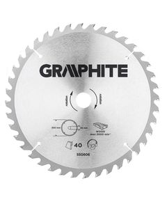 Диск відрізний GRAPHITE 300x30 мм, 40 зубів, модель 55H606, фото  | SNABZHENIE.com.ua