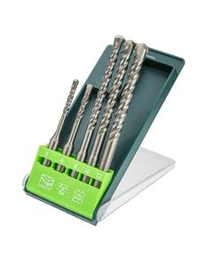 Свердло по бетону SDS Plus 5, 6 x 110 мм + 8, 10, 12 x 160 мм, 5 шт. VERTO, фото  | SNABZHENIE.com.ua