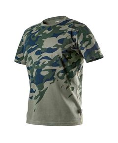 Рабочая футболка CAMO оливковая, размер S, NEO (81-613-S), фото  | SNABZHENIE.com.ua