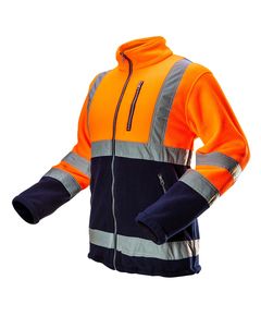 Оранжевая флисовая сигнальная блуза, размер XL NEO 81-741-XL, фото  | SNABZHENIE.com.ua