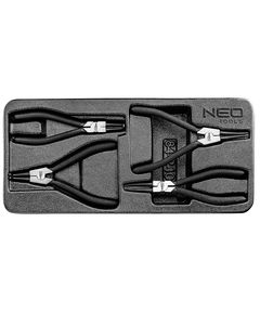 Щипцы для стопорных колец NEO 84-240, набор 4 шт., фото  | SNABZHENIE.com.ua