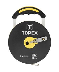 Измерительная лента стекловолоконная TOPEX 30 м, фото  | SNABZHENIE.com.ua
