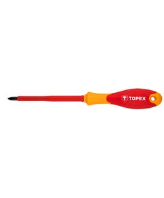 Отвертка крестовая TOPEX 1000В PH2, 100 мм, фото  | SNABZHENIE.com.ua