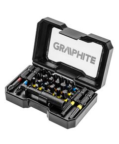 Набор отверток GRAPHITE 23 шт. с насадками, фото  | SNABZHENIE.com.ua