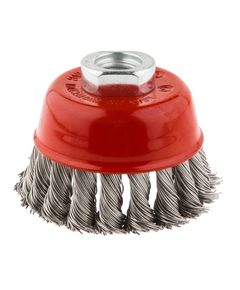 Щетка чашечная проволочная 80 мм x М14, INOX GRAPHITE 57H582, фото  | SNABZHENIE.com.ua