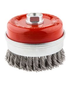 Щітка по металу INOX GRAPHITE 100 мм x М14, модель 57H587, фото  | SNABZHENIE.com.ua