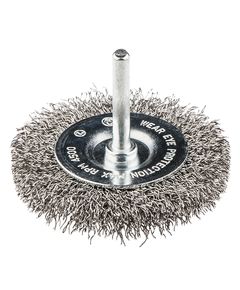 Дискова щітка дротяна 50 мм INOX, хвостовик GRAPHITE 57H601, фото  | SNABZHENIE.com.ua