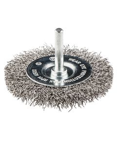 Щетка дисковая проволочная 75 мм INOX с хвостовиком GRAPHITE 57H602, фото  | SNABZHENIE.com.ua