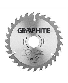 Диск відрізний GRAPHITE 57H660 160x30 мм, 30 зубців, фото  | SNABZHENIE.com.ua